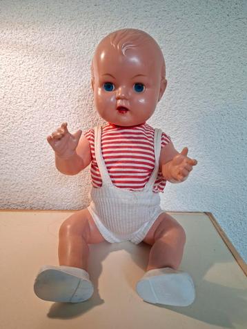 Vintage kader pop OK Babypop met blauwe ogen beschikbaar voor biedingen
