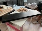 2x IKEA Lack Wandplank Zwart 120cm - Nette Staat, Huis en Inrichting, Ophalen, Zo goed als nieuw