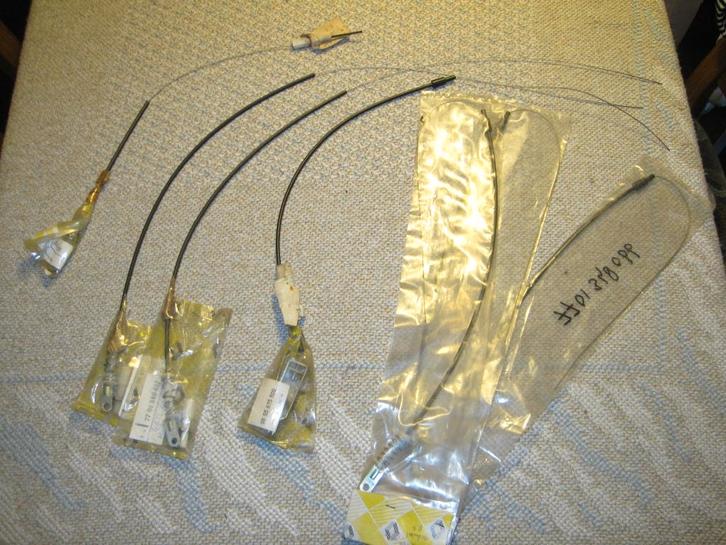 nieuwe gaskabels voor Renault 4 en 6 R4 R6 1976 - 1982, Auto-onderdelen, Elektronica en Kabels, Renault, Nieuw, Ophalen of Verzenden