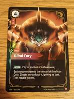 Blind fury 025/298 origins, Ophalen of Verzenden, Zo goed als nieuw, Losse kaart, Foil