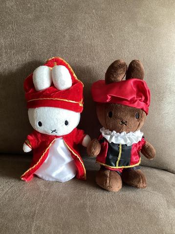 Collector item : Nijntje en Nina als Sint en Piet beschikbaar voor biedingen