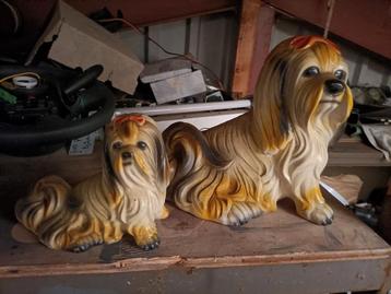 Vintage keramieken Yorkshire Terriër beschikbaar voor biedingen