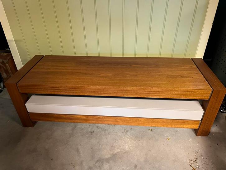 Custom design audio-video meubel, Huis en Inrichting, Kasten | Televisiemeubels, Zo goed als nieuw, Minder dan 100 cm, 150 tot 200 cm