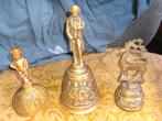Antieke Bronzen Bellen Set, Antiek en Kunst, Ophalen of Verzenden