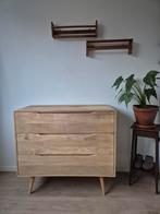 Mangohouten ladekast - Trocadero, Huis en Inrichting, Kasten | Ladekasten, Ophalen, Gebruikt, Vintage, 50 tot 100 cm