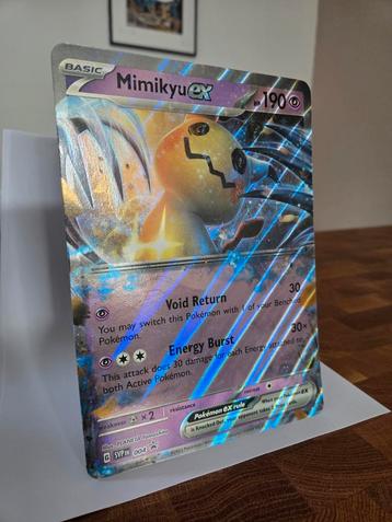 Mimikyu Promo 004 Jumbo - Pokémon Kaart beschikbaar voor biedingen