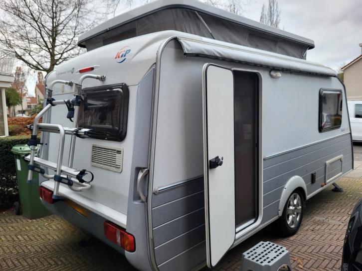 Kip Vision 41 TCB, 2012 (behouden zitgelegenheid mogelijk), Caravans en Kamperen, Caravans, Particulier, tot en met 2, 750 - 1000 kg
