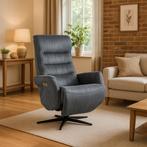 RelaxFauteuil sta-op leer stof Direct Leverbaar !, Metaal, Relax fauteuil, Nieuw, 75 tot 100 cm