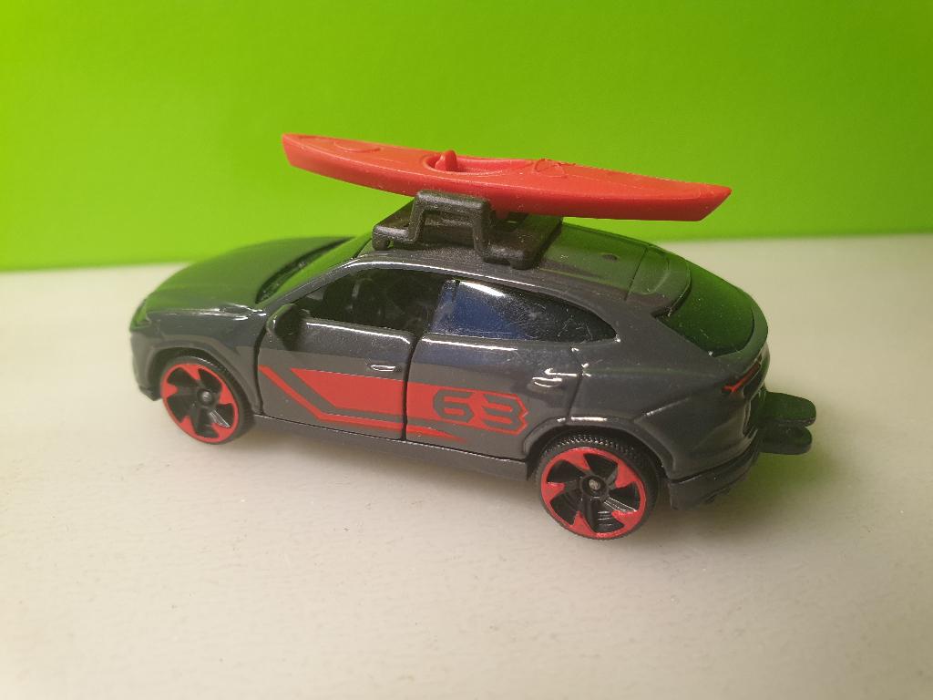 Majorette 219H - Lamborghini Urus [grijs] 1/64 #1, Ophalen of Verzenden, Zo goed als nieuw, Auto