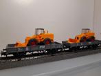 Marklin NS bakwagens H0 met Wiking lading ., Hobby en Vrije tijd, Modeltreinen | H0, Wisselstroom, Wagon, Ophalen of Verzenden