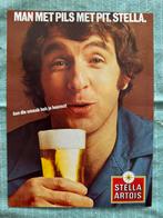 Advertentie 1974 Stella Artois 4, Verzenden, Gebruikt, Overige typen, Stella Artois