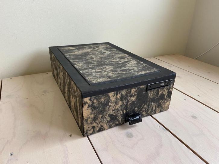 Oude archiefdoos voor post- kantoor bureaubak, Antiek en Kunst, Antiek | Kantoor en Zakelijk, Ophalen of Verzenden