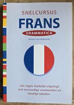 Snelcursus Frans - Grammatica, Boeken, Ophalen of Verzenden, Zo goed als nieuw