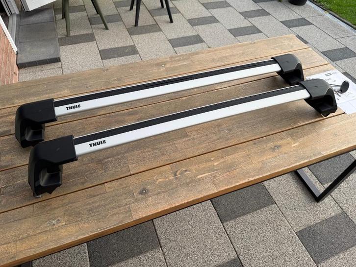 Thule WingBar Edge dakdragers NIEUWSTAAT Volvo V60 2010-2018, Auto diversen, Dakdragers, Zo goed als nieuw, Ophalen of Verzenden