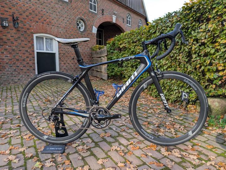 Carbon Giant TCR Advanced & Aero carbon wielen, Fietsen en Brommers, Fietsen | Racefietsen, Gebruikt, Giant, Meer dan 20 versnellingen