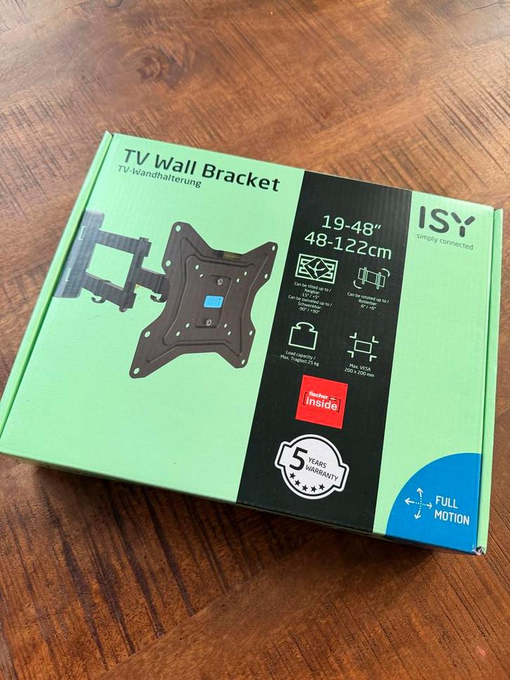 ISY ITV-3000/3100 TV Beugel 19-48 inch Nieuw in doos, Audio, Tv en Foto, Televisiebeugels, Nieuw, Ophalen