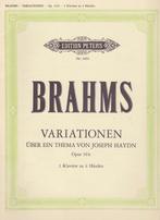 Johannes Brahms - VARIATIONEN, Muziek en Instrumenten, Ophalen of Verzenden, Gebruikt, Artiest of Componist, Klassiek