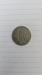 20 Drachme Griekenland 1980, Ophalen of Verzenden
