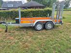 Aanhanger machinetransporter atec, Ophalen of Verzenden, Gebruikt