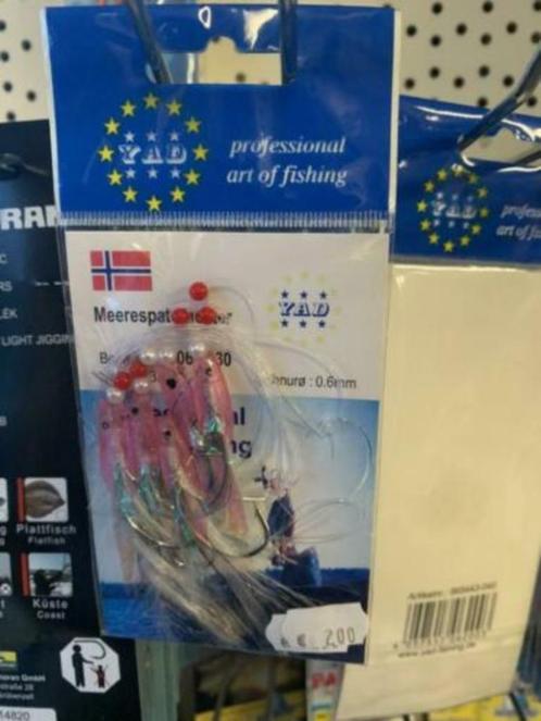 Luxe makreel koolvis onderlijnen, nieuw., Watersport en Boten, Hengelsport | Zeevissen, Nieuw, Overige typen, Ophalen of Verzenden