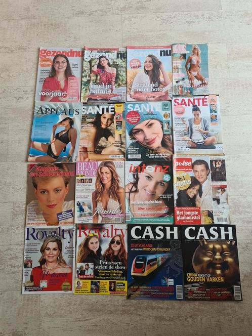 Div. Gossip bladen, Royalty, Santé, etc. 16 stuks., Boeken, Tijdschriften en Kranten, Zo goed als nieuw, Glossy, Ophalen of Verzenden