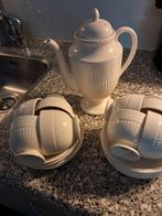 Wedgewood Edme koffiepot en kop en schotels 8 stuks, Huis en Inrichting, Keuken | Servies, Ophalen of Verzenden, Zo goed als nieuw