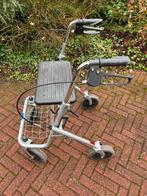 rollator inclusief stevige aluminium loop stok, Ophalen, Opvouwbaar, Gebruikt