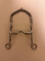 HORKA Dressuurstang 12,5 cm RVS STANG met tongboog ZGAN!, Ophalen of Verzenden, Zo goed als nieuw, Dressuur