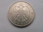 Joegoslavie.  20 Dinara - 1938, Zilver, Losse munt, Verzenden, Joegoslavië