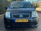 Citroën C2 1.1 I 2009 Zwart, Auto's, Voorwielaandrijving, 450 kg, 31 €/maand, 4 cilinders