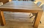 Eikenhouten Tafel - 150x150 cm, Gebruikt, 150 tot 200 cm, Ophalen of Verzenden, Vijf personen of meer