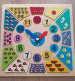 Houten puzzelklok, Ophalen, 10 tot 50 stukjes, Zo goed als nieuw