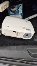 Nec VT580 beamer compleet met versterker en plafondsteun, Ophalen of Verzenden, Zo goed als nieuw, LED