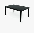 Antraciete Vergrootbare tuintafel - ideaal voor etentjes!, Tuin en Terras, Tuintafels, Ophalen, Gebruikt, Rechthoekig, Aluminium