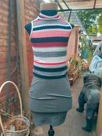 Atmosphere 36 leuke gestreepte top met grijze rok, Kleding | Dames, Atmosphere, Ophalen of Verzenden, Zo goed als nieuw, Maat 36 (S)