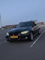 BMW 3-Serie 2.0 318 I Touring 105KW 2009 Zwart, Auto's, Achterwielaandrijving, Zwart, Zwart, Leder