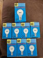 60 watt lampen, Huis en Inrichting, Ophalen of Verzenden, Zo goed als nieuw, E27 (groot), Gloeilamp
