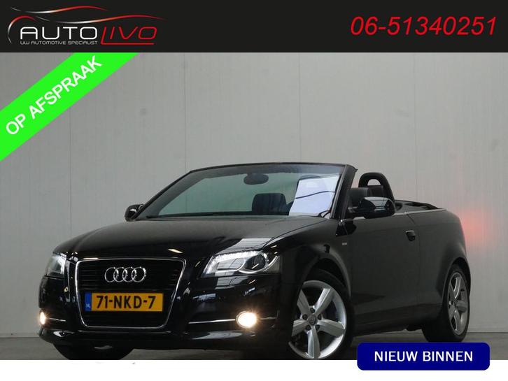 Audi A3 Cabriolet 1.8 TFSI Ambition Pro Line S NL AUTO! 160, Auto's, Audi, Te koop, A3, ABS, Airbags, Airconditioning, Alarm, Bluetooth