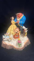 Disney tradtions beauty and the beast, Verzamelen, Disney, Ophalen of Verzenden, Assepoester of Belle, Zo goed als nieuw, Beeldje of Figuurtje