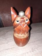 vintage marlux hout gesneden pepermolen franse bulldog, Ophalen of Verzenden