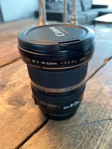 Canon groothoek lens 10 - 22mm lens beschikbaar voor biedingen