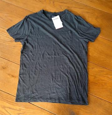 Shirt - t-shirt - donkergrijs gemêleerd - nieuw beschikbaar voor biedingen