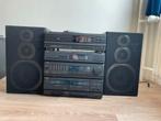 JVC installatie dub cass +  cdspeler + Luidsprekers, Ophalen, Gebruikt, JVC