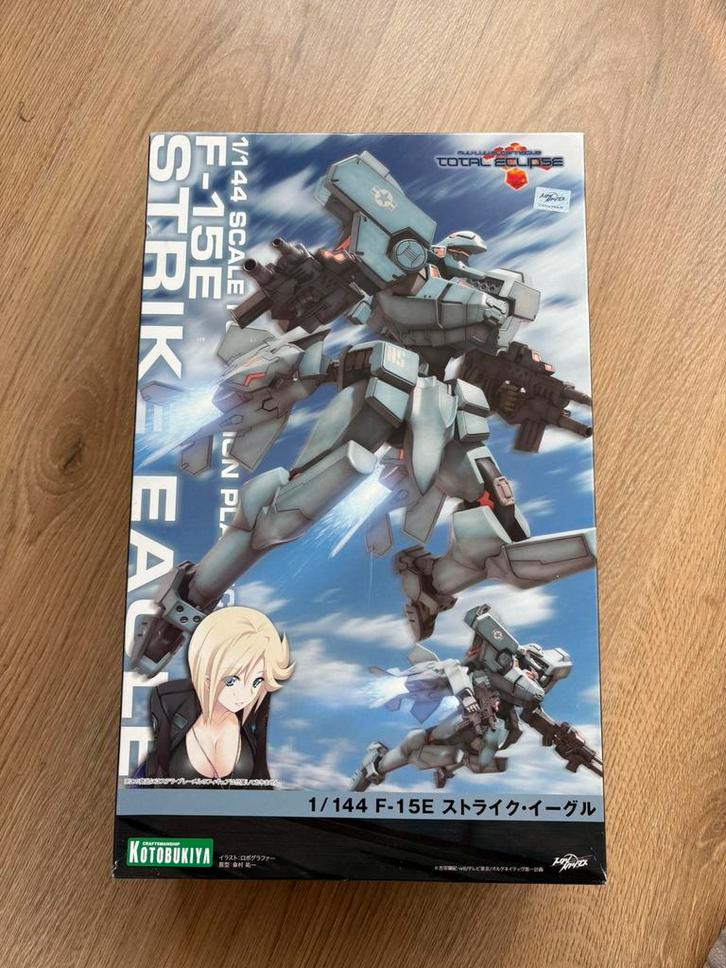 Muv-Luv Alternative Total Eclipse – 1/144 F-15E Strike Eagle, Hobby en Vrije tijd, Modelbouw | Figuren en Diorama's, Nieuw, 1:50 of kleiner