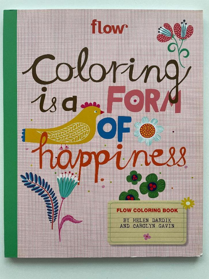Flow Coloring Book, Hobby en Vrije tijd, Tekenen, Zo goed als nieuw, Overige typen, Ophalen of Verzenden