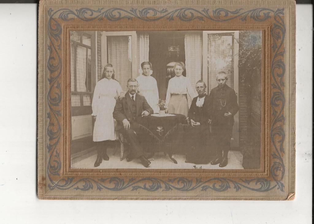 Honselersdijk Familie Diepersloot -Beekman Kabinetsfoto, Verzenden, Voor 1920, Ongelopen, Zuid-Holland