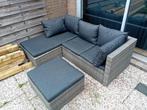 Lounge tuinbank set, Ophalen, Zo goed als nieuw