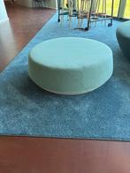 Blauwe poef, Ophalen, Gebruikt, Rond, 100 tot 125 cm