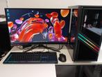 Game PC Setup Ryzen 5 5600 6Core 16GB 1TB SSD RX 6650XT 8GB, Ophalen, Zelf gebouwde pc, Ryzen 5 5600 6-Core, Zo goed als nieuw