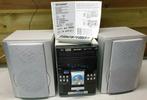 Sharp stereo set xl-uh220h 5cd speler + speakers, Ophalen of Verzenden, Gebruikt, Cd-speler, Sharp